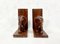 Rosewood Bookend with Elephant, Set of 2 5