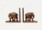Sujetalibros de palisandro con elefante. Juego de 2, Imagen 8