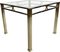 Vintage Coffee Table in Chrome and Brass by Fratelli Orsenigo, 1970s, Image 1