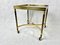 Vintage Italian Serving Trolley in Brass, 1960s 3