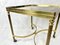 Vintage Italian Serving Trolley in Brass, 1960s 10