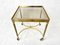 Vintage Italian Serving Trolley in Brass, 1960s 8