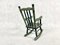 Austrian Painted Folk Art Rocking Chair, 1960s, Image 5