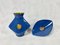 Mid-Century Vase & Teller von Ditmar Urbach, Tschechoslowakei, 1970er, 2er Set 5