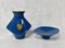 Mid-Century Vase and Plate from Ditmar Urbach, Czechoslovakia, 1970s, Set of 2 3