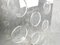 Portabottiglie vintage su ruote in vetro acrilico, anni '80, Immagine 7