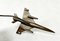 Mig 21 Desk Plane Model with Ashtray in Bronze, 1960s 9