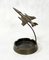 Mig 21 Plane da scrivania con posacenere in bronzo, anni '60, Immagine 5