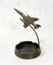 Mig 21 Schreibtisch Modell mit Aschenbecher aus Bronze, 1960er 5