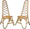 Bamboo Chairs attributed to D. Van Sliedregt for Rohé Noordwolde, the Netherlands, 1950s, Set of 2, Image 1