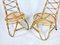 Bamboo Chairs attributed to D. Van Sliedregt for Rohé Noordwolde, the Netherlands, 1950s, Set of 2, Image 9