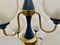 Mid-Century German Brass 8-Arm Chandelier, 1970s 12