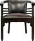 Antique Ebonized Oak Desk Chair, 1890s, Image 1