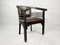 Antique Ebonized Oak Desk Chair, 1890s, Image 8