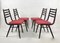 Czech Dining Chair from Jitona, 1970s, Set of 4 5