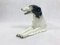 Art Deco Borzoi Greyhound Statue in Porcelain from Royal Dux Bohemia, Czechoslovakia, 1920s, Image 3