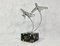 Cabinet Miniature with MiG 15 and MiG 19 Planes, Poland, 1950s, Image 14