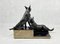 Louis Albert Carvin, Art Deco German Shepherds, 1920s, Zinc & Lead Alloy 5