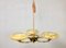 Art Deco Chandelier from Napako, Czech, 1940s 4