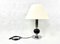 Vintage Glass Table Lamp from Doria Leuchten, 1980s 3