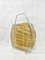 Modernist Bamboo and Steel Magazine Rack, 1980s, Image 2
