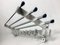 Mid-Century Aluminium Coat Rack, 1970s 5