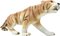 Pottery Tiger Figurine by Royal Dux Bohemia, 1960s, Image 1