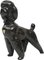 Ceramic Poodle Figurine from Znojmo, 1960s 1