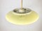 Space Age Glass Pendant Lamp from Meissen, 1950s 9