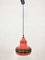 Vintage German Ceramic Orange Pendant Lamp, 1960s 6