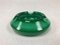 Bohemian Malachite Ashray from Jablonec Glassworks, 1960s 2