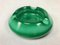 Bohemian Malachite Ashray from Jablonec Glassworks, 1960s 5