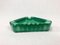 Bohemian Malachite Ashray from Jablonec Glassworks, 1960s 4