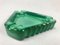 Cendrier Bohemian en Malachite de Jablonec Glassworks, 1960s 8