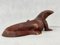 Large Carved Komodo Dragon Walrus Sculpture, 1970s 5