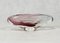 Glass Bowl in Rose by Rudolf Beránek for Skrdlovice, 1960s, Image 3