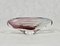 Glass Bowl in Rose by Rudolf Beránek for Skrdlovice, 1960s 4