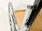 Rocking Chair Mid-Century en Acier Chromé et Rotin, 1970s 8