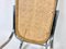 Rocking Chair Mid-Century en Acier Chromé et Rotin, 1970s 14
