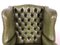 Vintage Leather Wingback Chair, 1960s, Image 6