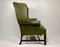 Sedia Wingback vintage in pelle, anni '60, Immagine 5