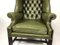 Sedia Wingback vintage in pelle, anni '60, Immagine 7