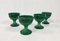 Czechoslovakian Ice Cream Goblets from Jablonecké Sklárny, 1980s, Set of 4, Image 4