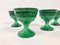 Czechoslovakian Ice Cream Goblets from Jablonecké Sklárny, 1980s, Set of 4 2