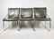 Chaise de Bureau Mid-Century en Acier Tubulaire, 1960s, Set de 3 6