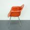 Orange DAX Armchair by Charles and Ray Eames for Herman Miller 4