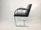 Black Leather Model Brno Chair by Ludwig Mies van Der Rohe for Knoll Studio, 2000s, Image 2