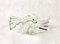 Large German Swirling Comet Crystal Glass Serving Bowl from Mikasa, 1980s 2
