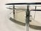 Table Basse Ronde Mid-Century en Acier, 1970s 8