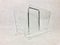 Portariviste in vetro acrilico, anni '80, Immagine 2